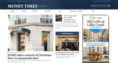 Desktop Screenshot of moneytimes.com
